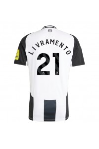 Fotbalové Dres Newcastle United Tino Livramento #21 Domácí Oblečení 2024-25 Krátký Rukáv